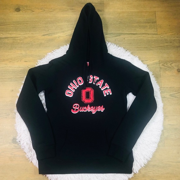 4th & 1 Apparel Tops - Ohio State Buckeyes Hoodie Size Small